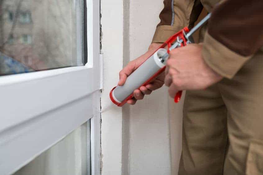 weatherproofing a door