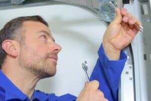 service worker looking at part