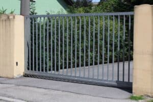 rolling steel gate
