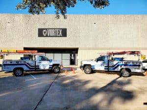 Image: Dallas, TX Vortex Doors Service Center