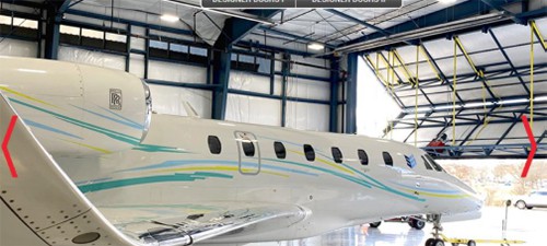 airplane bi folding doors