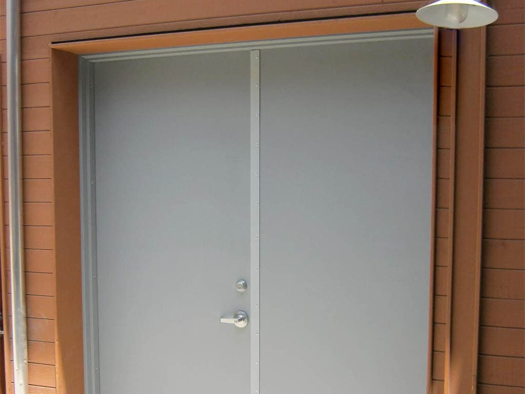 stainless steel doors