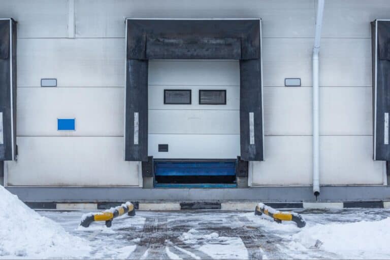 Commercial Doors in Cold Weather