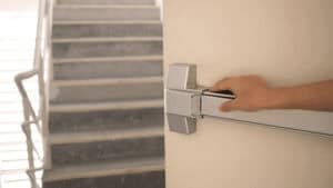 panic hardware on commercial doors