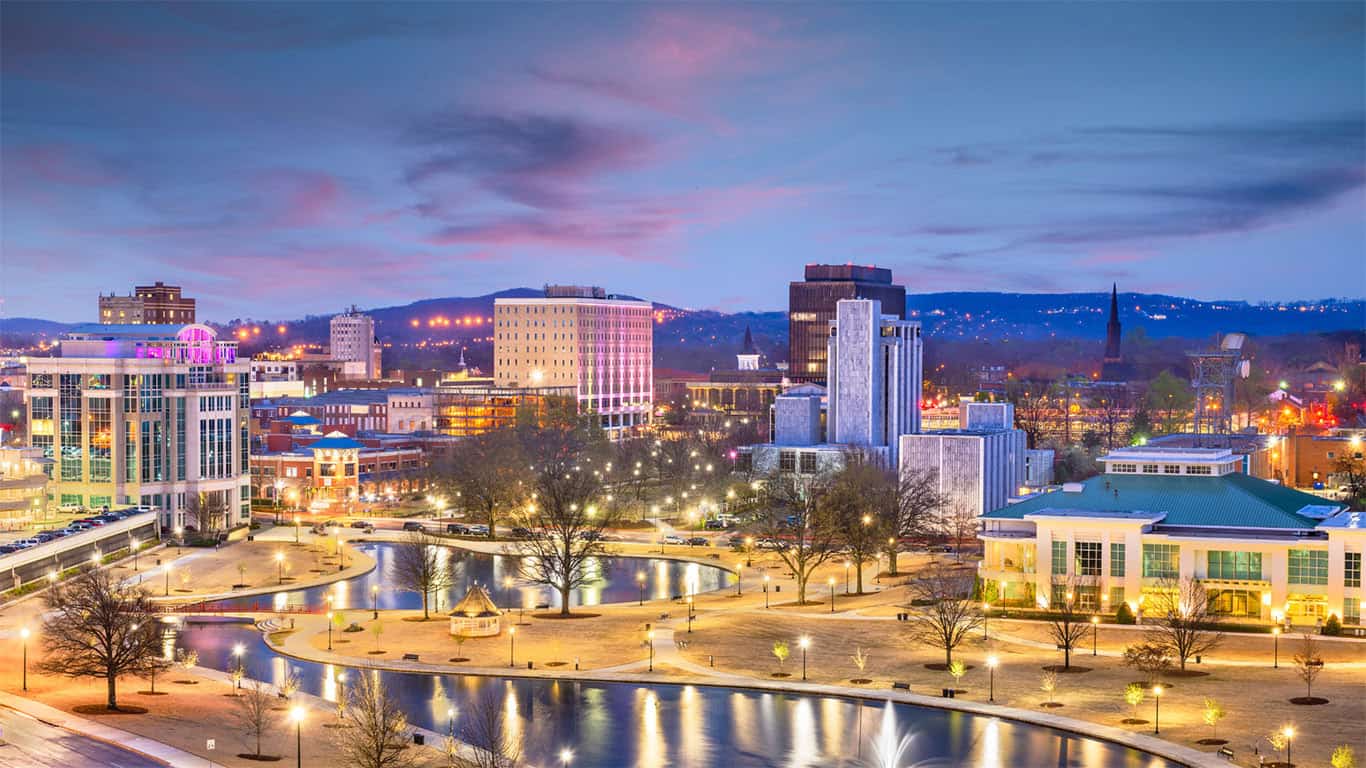 Huntsville, AL Skyline